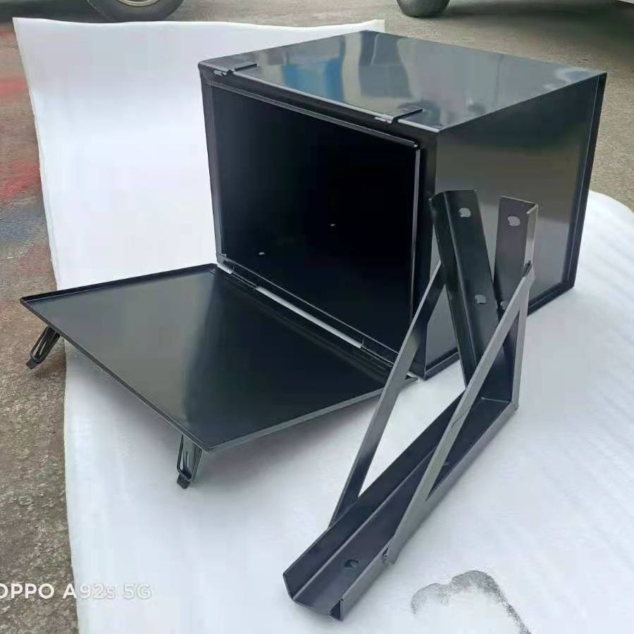 Caja de herramientas de camión de acero grueso gran tamaño Dongfeng Jianghuai Futian Jiefang Heavy Truck Shaanxi Automobile Carry External Case