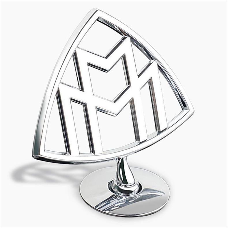 Suitable for Mercedes-Benz S-Class Maybach, S560 car emblem, English lettering, rear tail emblem, steering wheel emblem, key fob cover