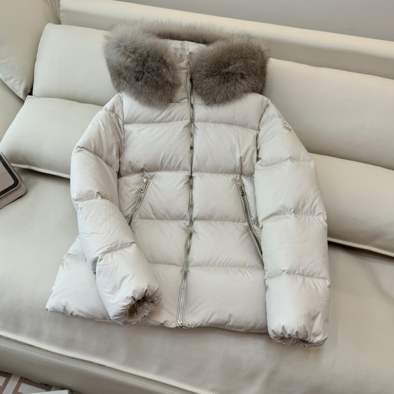 Mengkou 26s new autumn and winter women's down jacket with large fur collar, A-line doll collar, thickened casual hooded women's coat Mengkou 26s new autumn and winter women's down jacket with large fur collar, A-line doll collar, thickened casual hooded women's coat