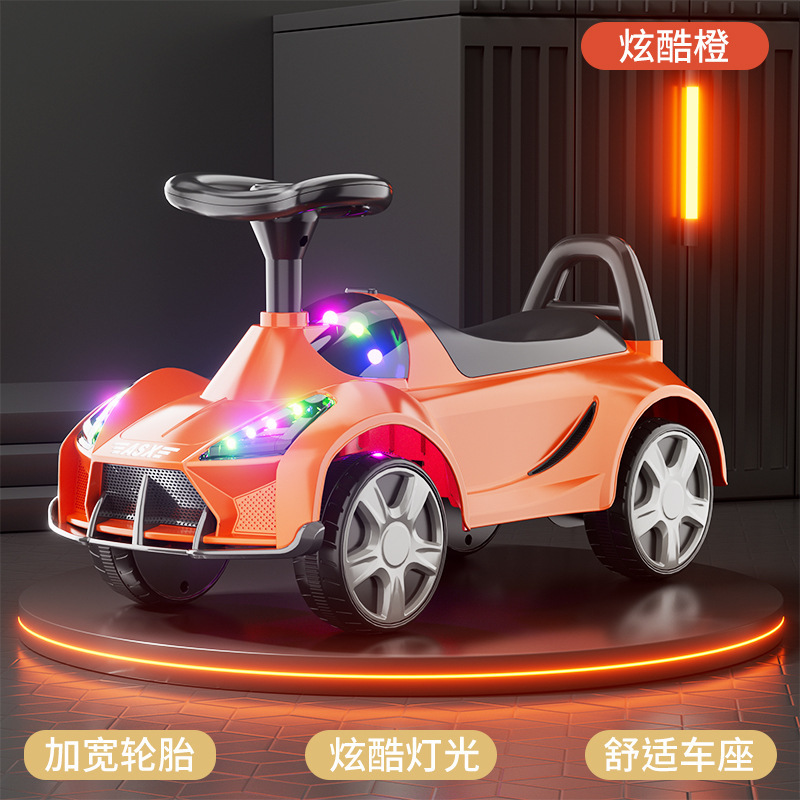 儿童四轮助步滑行车1-3小孩平衡车溜溜车儿童扭扭车无脚踏滑步车|undefined