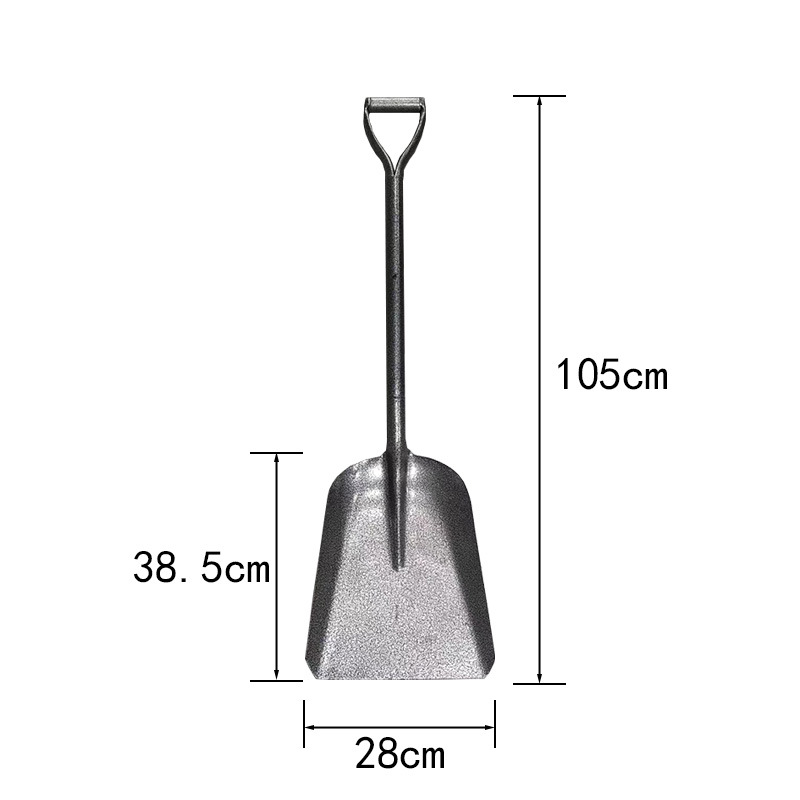 厂家直销铁柄锹煤锹农用工具大铲子S502MY