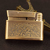 Zhongbang ZB-658A bronze kerosene lighter creative retro men's gift Old style press the lighter