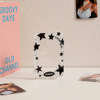 Ins Girl Yayli 3 -inch Card Desktop Plaster Plove ink Stars Transparent Photo Student Love Doudou Photos Find