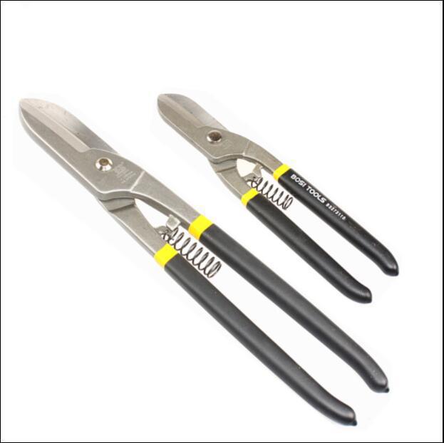 波斯 不锈钢板铁皮剪刀 铁丝网剪铁皮剪 美式 8"/200mm