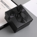 retro fashionable elegant trend watch box with bow