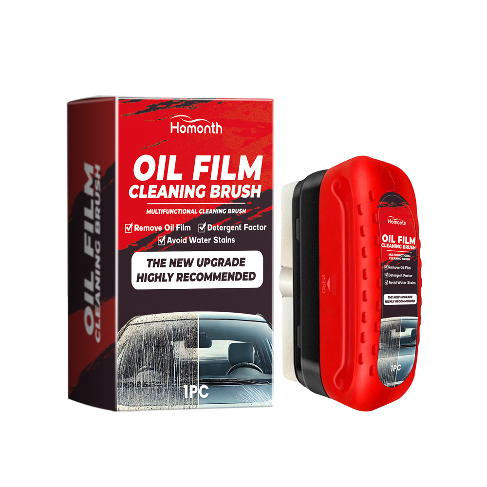Cepillo de limpieza de película de aceite automotriz, limpiador de parabrisas de automóviles image 5