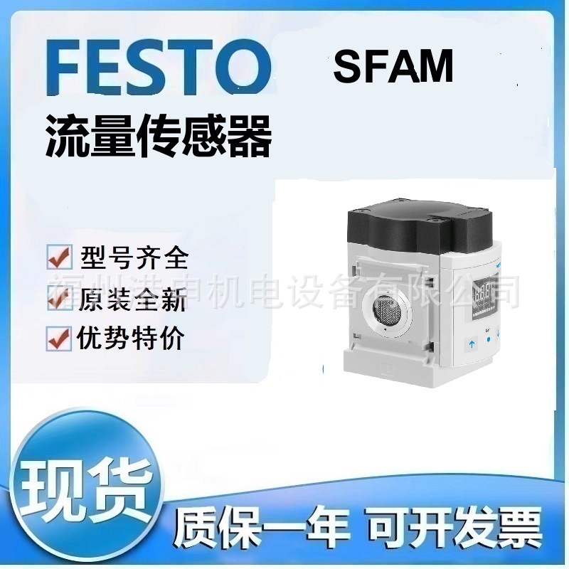 FESTO费斯托 SFAM-62-3000R-TN12-2SA-M12 流量传感器