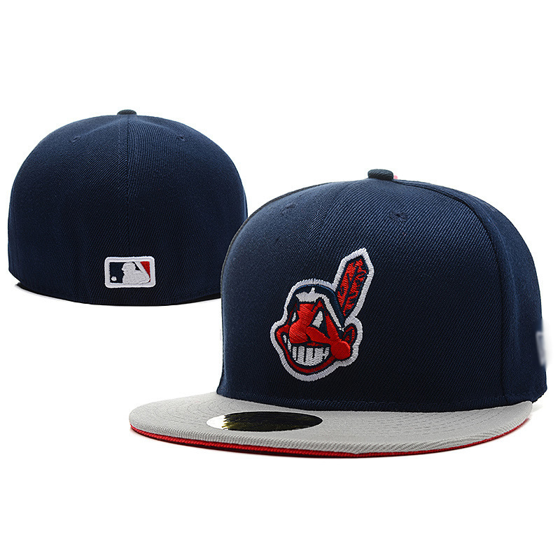 Comercio exterior transfronterizo Gorra de béisbol MLB Gorra de ala plana de camuflaje Liga de deportes americanos Gorra cerrada Tamaño de moda Gorra plana