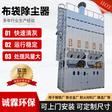 工业车间粉尘袋式环保设备燃煤锅炉中央除尘装置 脉冲布袋除尘器