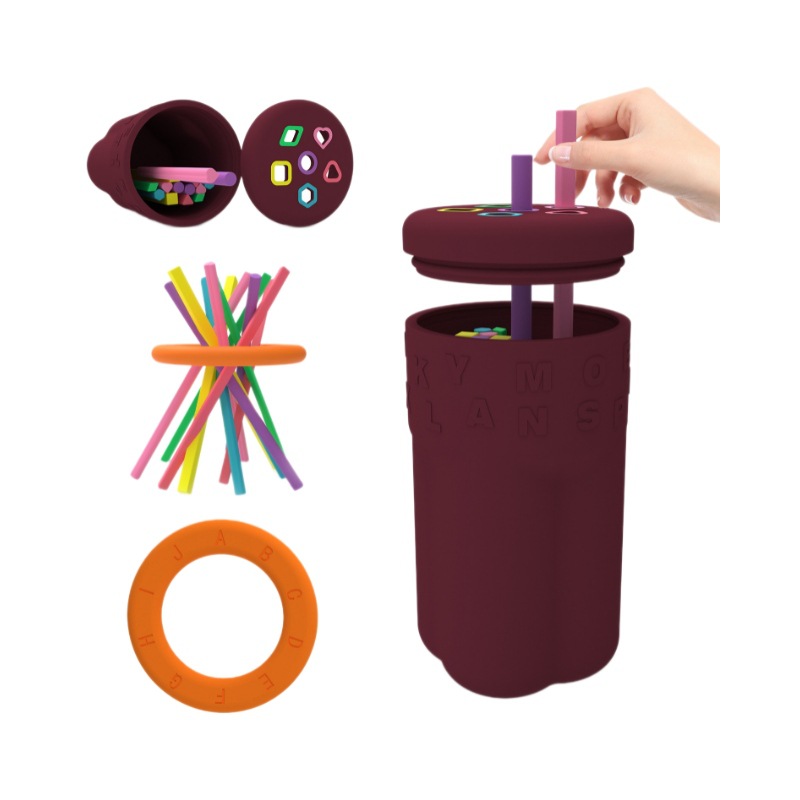 Tablero Sensorial de Viaje Montessori de Silicona de Grado Alimenticio para Niños