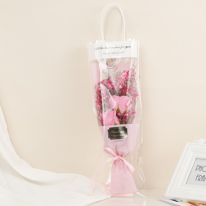 Sanba diosa Festival bolsa portátil estrellada Rosa ramo seco para niños y niñas, esposa y novias regalo de cumpleaños