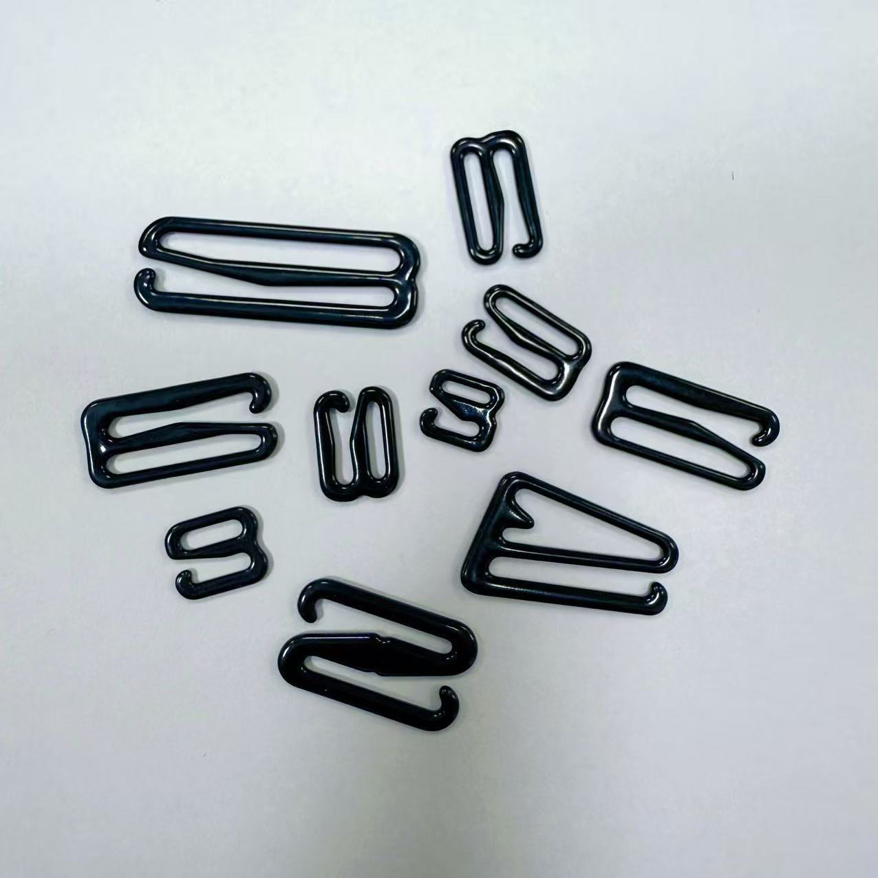 厂家现货直供尼龙包胶扣子089扣松紧带调节扣内衣肩带扣量大价优