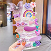 Children's hair accessory for princess, cute set, hairpins, hairgrip, flowered, wholesale