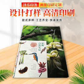 厂家批发画册印刷企业宣传册特殊缝线装订 企业精美画册商务印刷