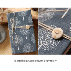 444Z Wholesale Polaroid Organ Page Photo Album Palm Handmade Cloth Cover Sticky Pull Page Literary and Fresh Account