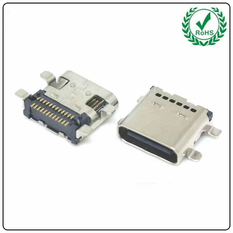 ТИП C 4-pin полный SMD 24PIN тип-c водонепроницаемый USB материнский разъем зарядки умный
