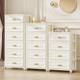 Under-Table Storage Cabinet Household Drawer Cabinet Plastic Bedroom Sundries Storage Cabinet Bedside Table Living Room Multifunctional Drawer Cabinet