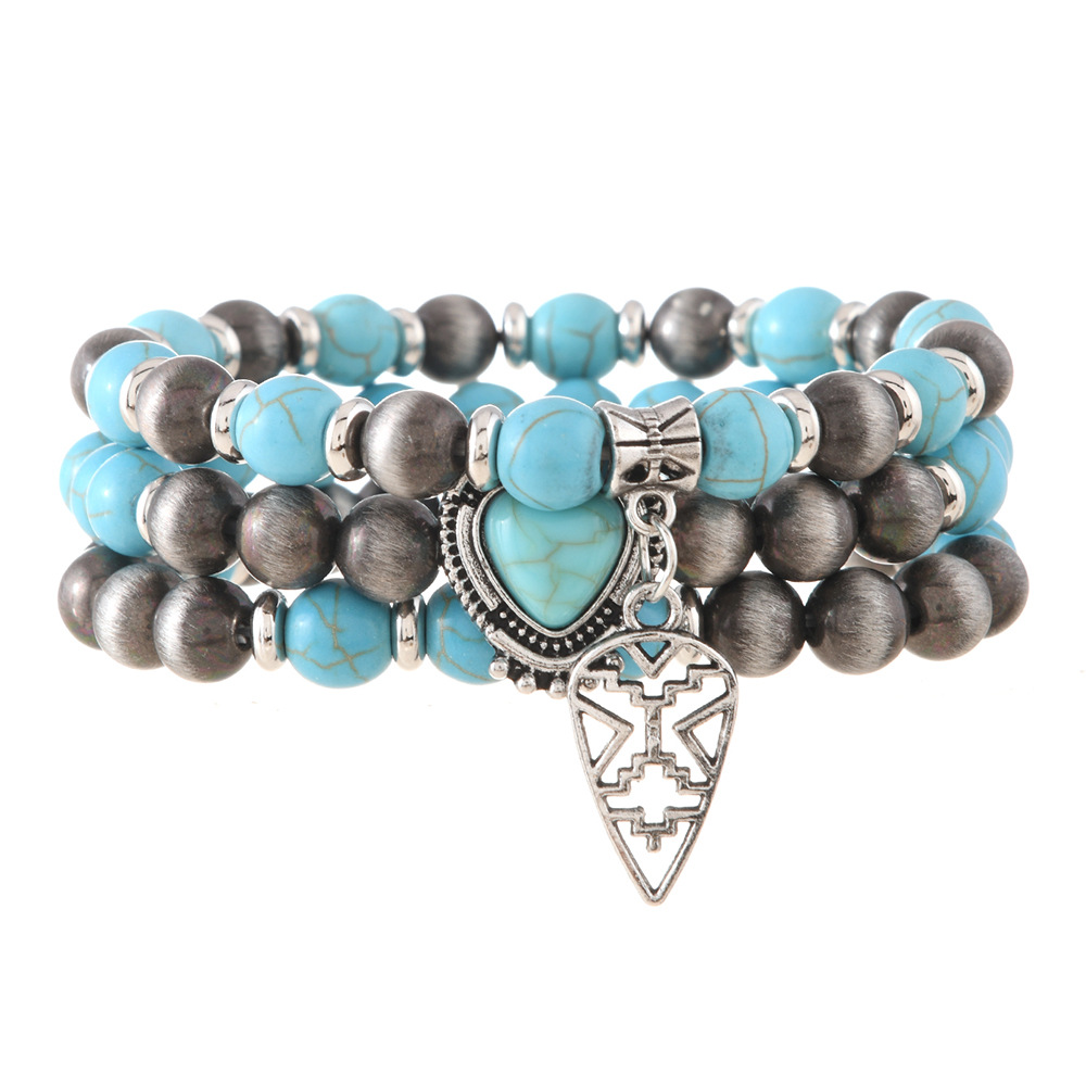 Bracelet multi-rangs minimaliste, superposable hypoallergénique_voghion.com