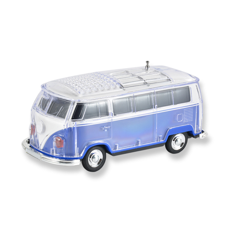 Altavoz Bluetooth en Forma de Autobús – Modelo con Luces RGB y Subwoofer