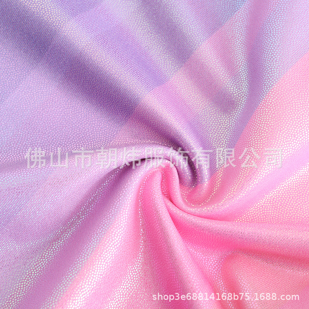 Profesional Ropa de gimnasia para niños bronceado ropa de gimnasia ropa de baile de los niños ropa de rendimiento medias ropa de práctica de los niños