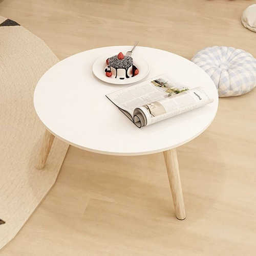 Bay window small table, coffee table, round table, floor-standing mini wooden table for bedrooms, minimalist internet-famous tatami low table.