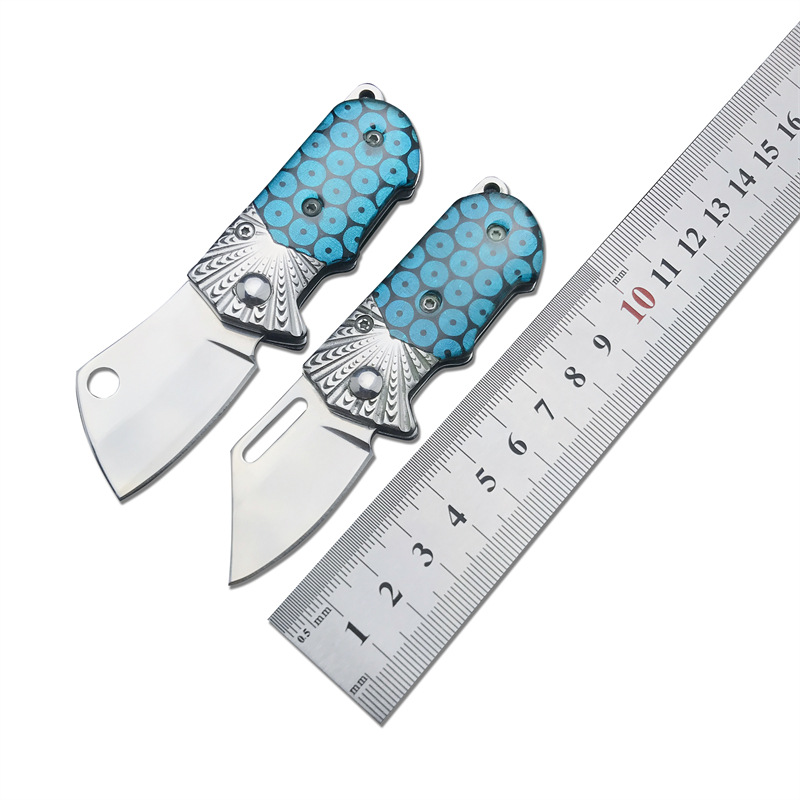 户外生存多功能战术折刀口袋随身迷你折叠刀徒步防身小刀水果刀