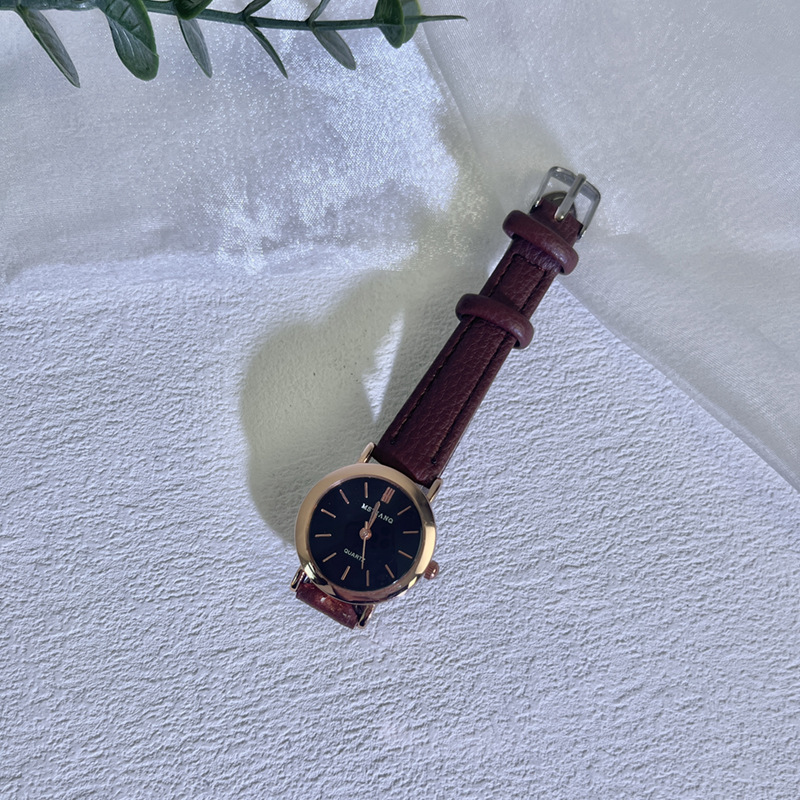 Watches for Female Students to Take Exams for Middle and High School Students, Simple Temperament, Retro Digital Belt Scale, Quartz Watch Wholesale Watches for Female Students to Take Exams for Middle and High School Students, Simple Temperament, Retro Digital Belt Scale, Quartz Watch Wholesale