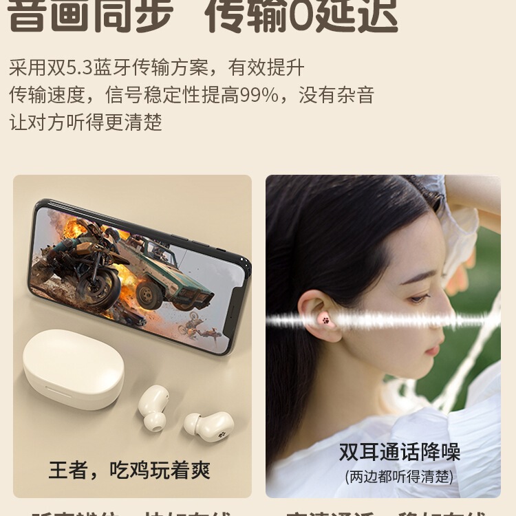 ミニ高品質 Bluetooth ヘッドセット 2025 新しいノイズリダクション高品質超長バッテリー寿命 Huawei Apple Xiaomi に適しています|undefined