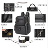 Universal backpack for leisure suitable for men and women, capacious laptop, one-shoulder bag, genuine leather