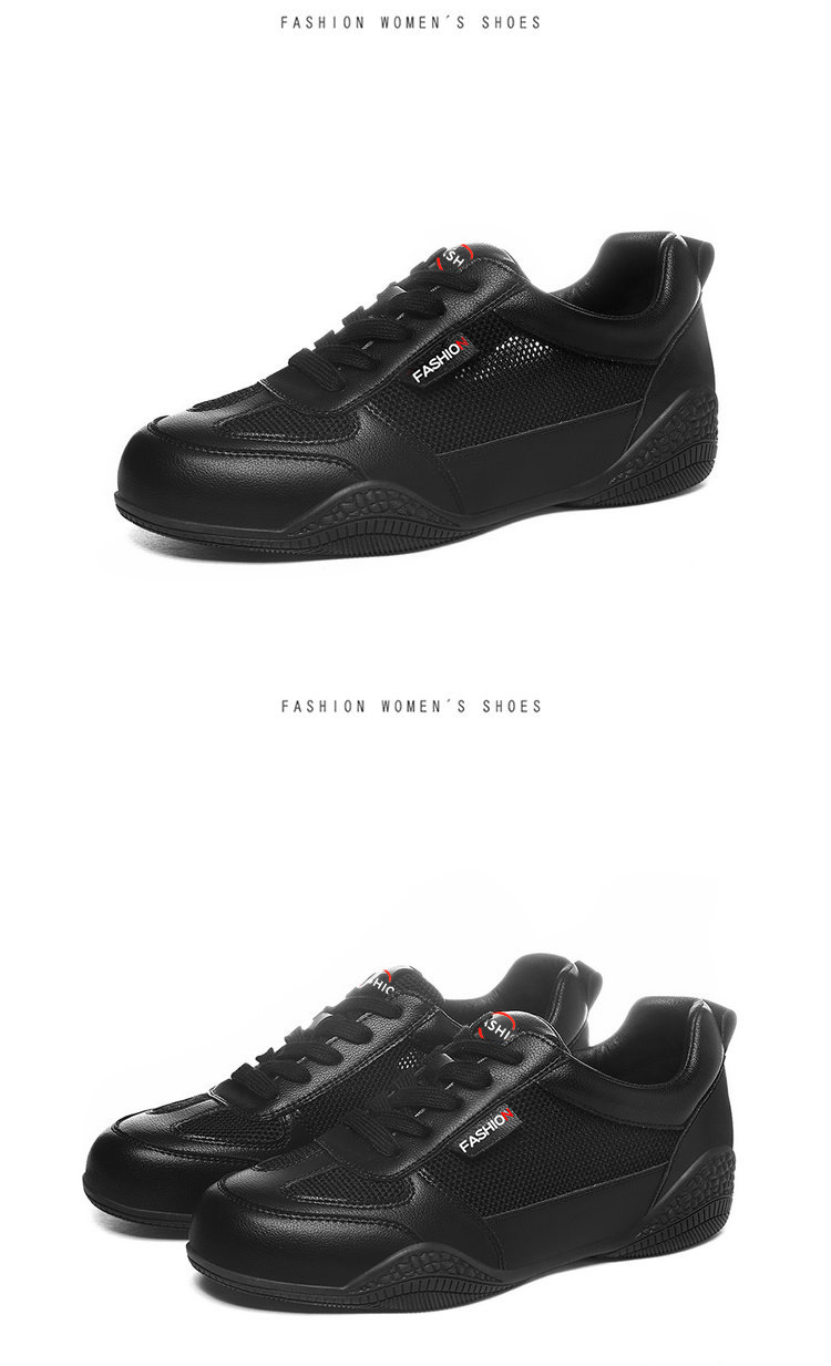 Giày sneaker nữ da thật đế mềm thoáng khí, giày đi bộ Doudou mùa hè — Đen 58219 [Lưới mùa hè], Xám Be 58219 [Lưới Mùa Hè], Trắng 58219 [Lưới mùa hè], Xám Be 58231 [Phong Cách Xuân Thu] chi tiết 24