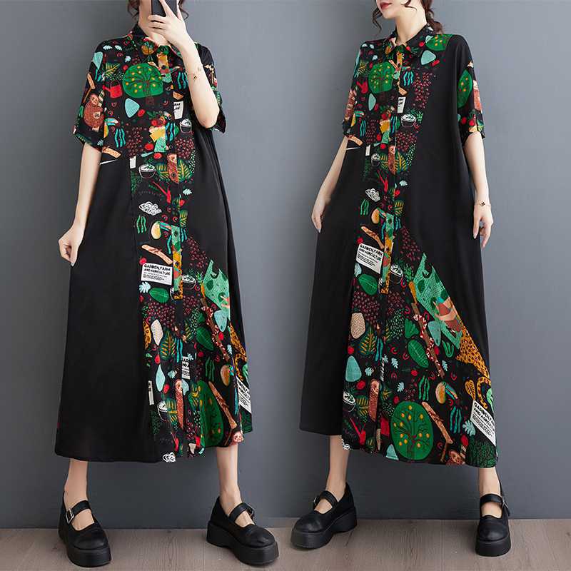  夏  F 大きいサイズ ワンピース