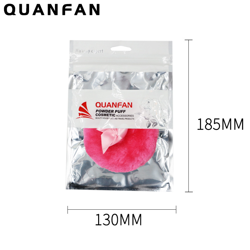 Soporte de terciopelo polvo de cuerpo puff polvo soplo largo esponjoso esponja esponjoso polvo suelto polvo denso pastel de maquillaje de reemplazo