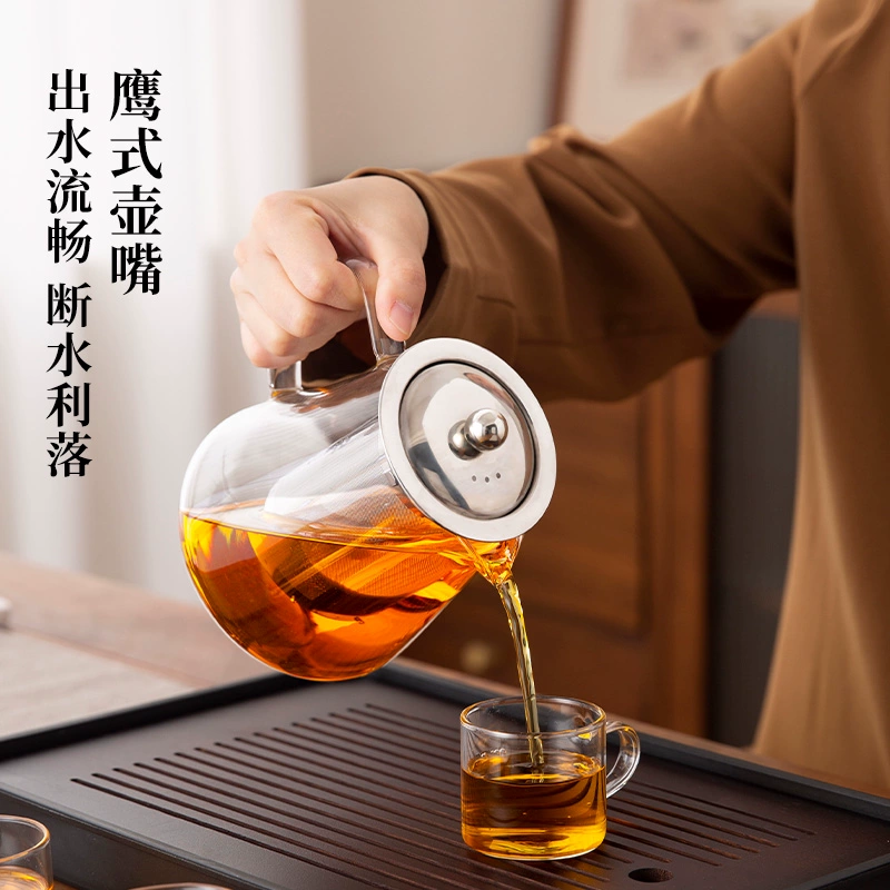 Teapot, tea set, glass tea cup, new collection