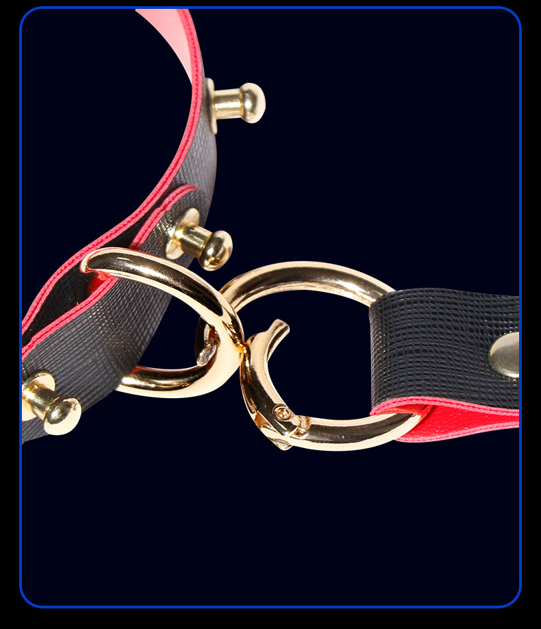 SM Bondage Kit with Hand and Foot Cuffs and Nipple Clamps for Couples — detail image 24