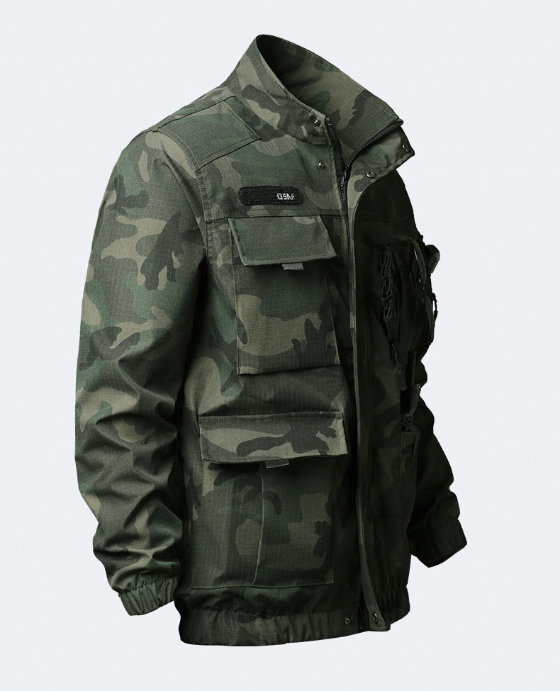 ​Tactical Camouflage Uniform Set - Durable Military Workwear For Men, Outdoor Training & Field Operations (Multiple Colors & Sizes Available)​_voghion.com