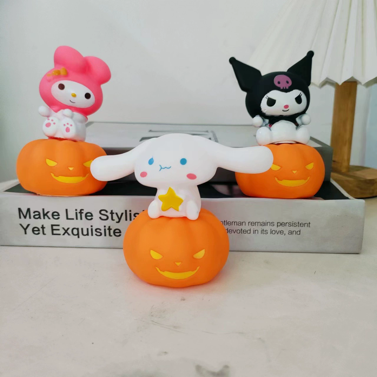 Sanrio Halloween серии тыквенные фонари для настольных компьютеров