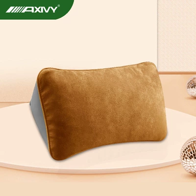 Suitable for Lynk &: Headrest - 1-passenger-triangle-lumbar-support-cognac-brown