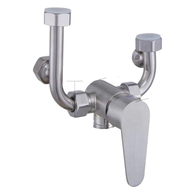 Válvula mezcladora de acero inoxidable 304 para calentador de agua eléctrico, grifo en forma de U, venta al por mayor, acero inoxidable 304 de grado de ingeniería, duradero image 1