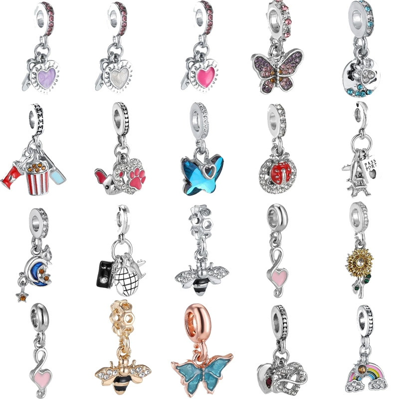 (Cross-border trading), карикатурная подвеска, бусин bracelet, ожерелье, аксессуары, DIY, сквозное отверстие