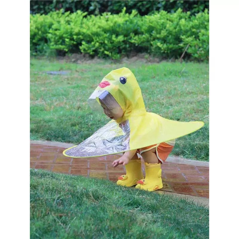 Зонт B.Duck, дождевик для учащихся начальной школы, детский тренч для сада