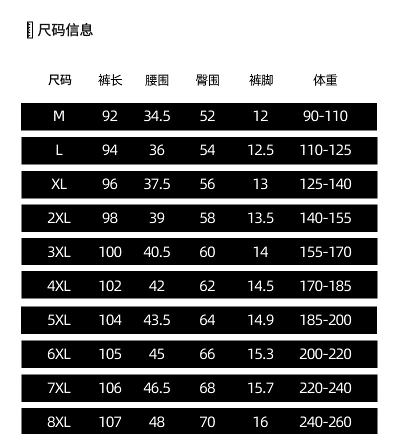 男士休闲装2022秋冬新款潮流束脚裤四季宽松运动裤时尚潮款卫裤男详情9