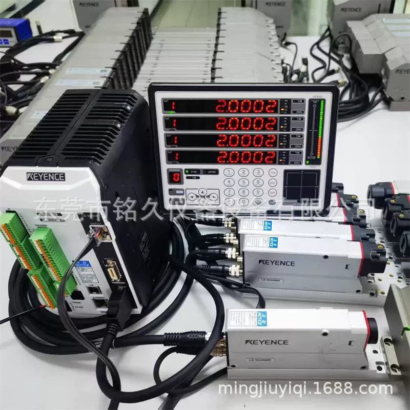 Измерительный прибор для наружного диаметра LS9006M+LS9501P KEYENCE высокоточный лазерный детектор диаметра