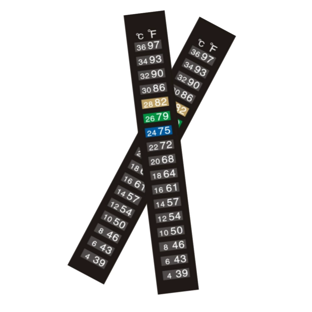 4-36 градусов наклейки на термометр для аквариума без ртути термометр для аквариума бытовой температура аквариума ЖК-термометр наклейки