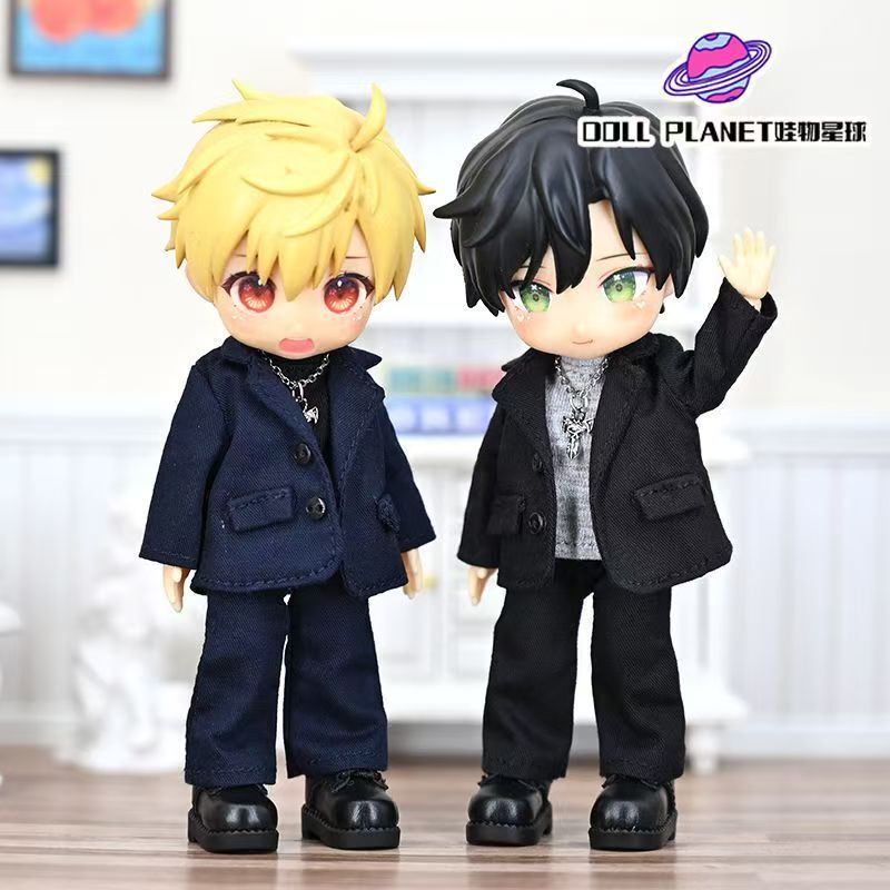 Ob11 Doll Clothes Overalls a Si 2.0 Azone 12-Point Fairy Body Bjd Suit Set