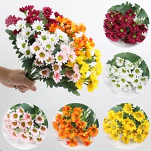 仿真花批发小野菊洋甘菊 清新ins摄影道具家居装饰路引花手捧假花