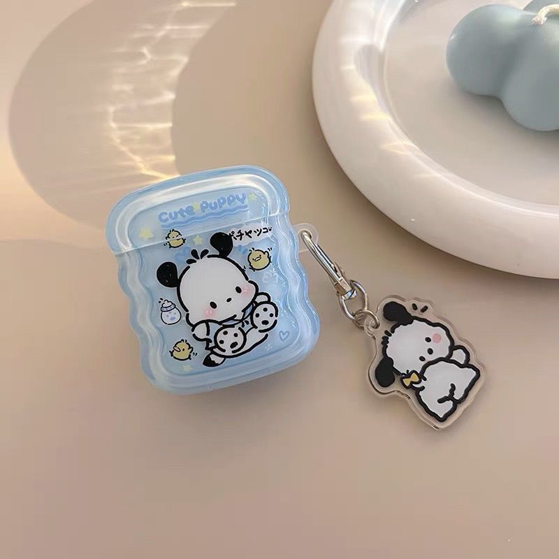 Cute Chick Pacha Perro AirPods 4 generación caso de protección Bluetooth Huaqiang norte airpodspro cubierta de auriculares