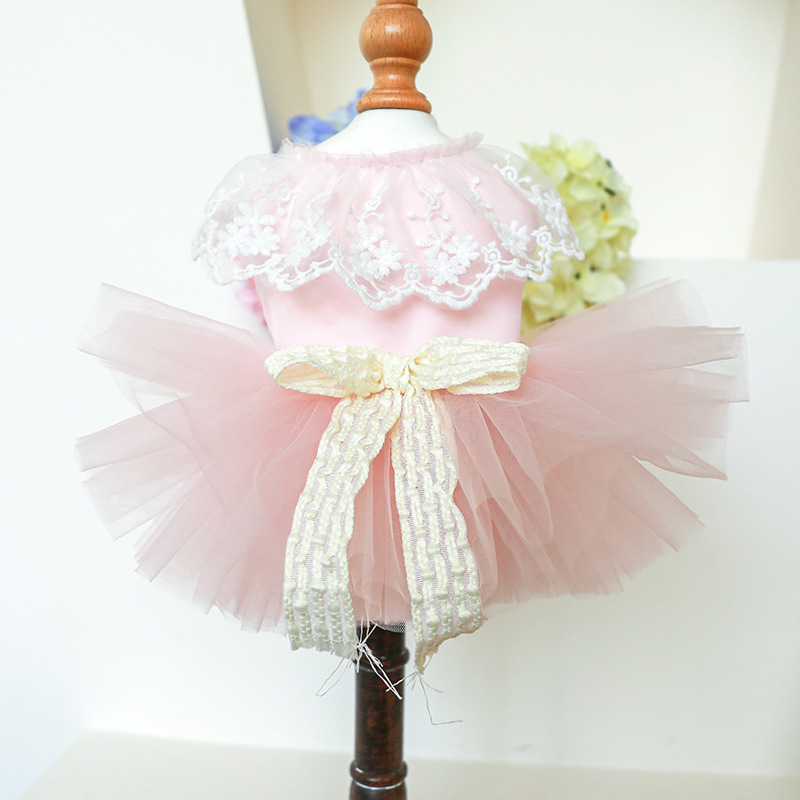 Sweet Polyester Bow Knot Pet Clothing display picture 1