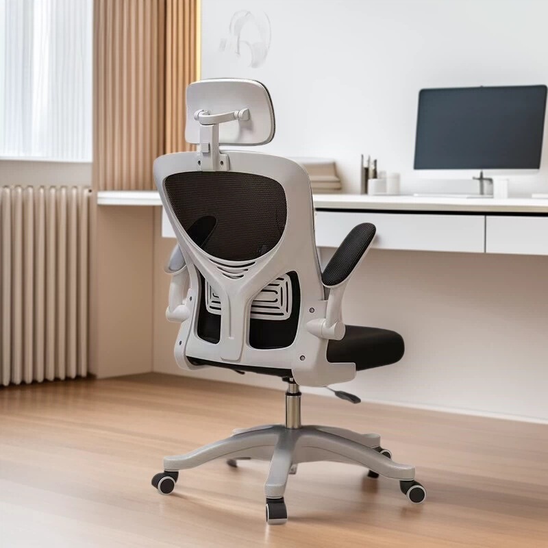 Comfortable Long-Sitting Computer Chair with Backrest for Home, Bedroom, College Dormitory, Study, Office, Durable Leisure Chair, Trendy Comfortable Long-Sitting Computer Chair with Backrest for Home, Bedroom, College Dormitory, Study, Office, Durable Leisure Chair, Trendy