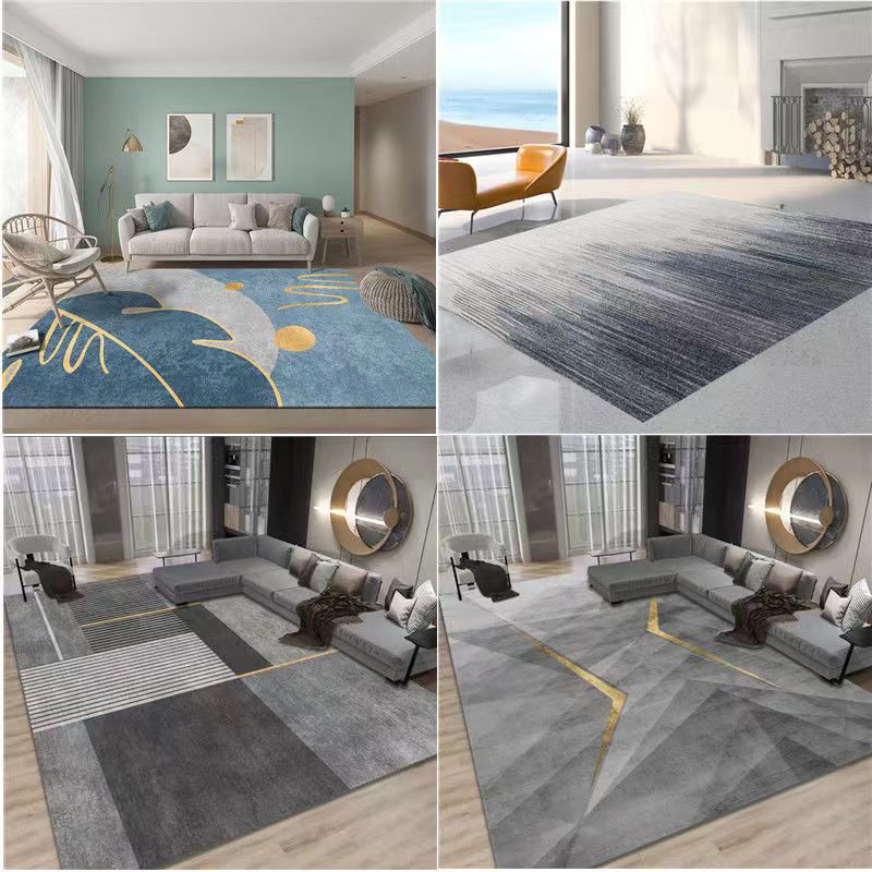 High-End Carpet Living Room Sofa Coffee Table Blanket Accessible Luxury New Chinoiserie Scandinavian Simple Modern Abstract Bedroom Full Carpet