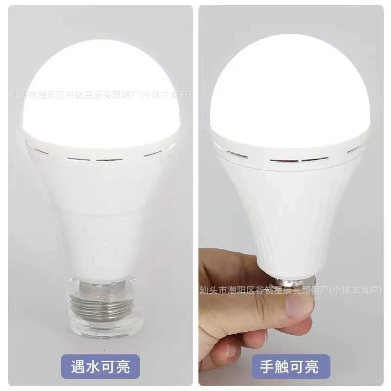 LED аварийный свет для похода, туристическая лампа, с резьбовым цоколем